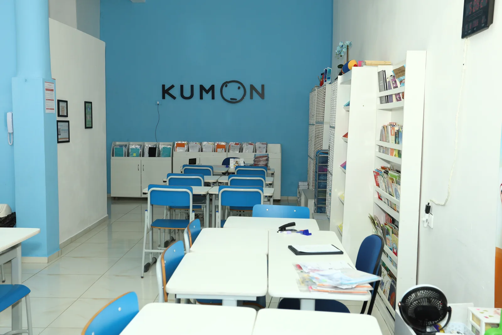 Área de estudos individualizados do Kumon Vila Flórida